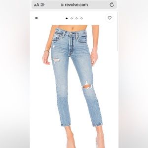 Levi’s 501 skinny light destroyed size 31